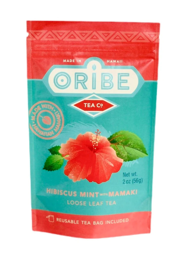 Oribe ハイビスカスミントとママキのルーズリーフティー・茶葉 Oribe ハイビスカスミントとママキのルーズリーフティー・茶葉